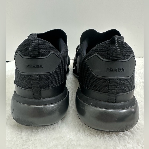 PRADA black cloudburst low sneakers - size 10 - like new condition - Picture 4 of 7